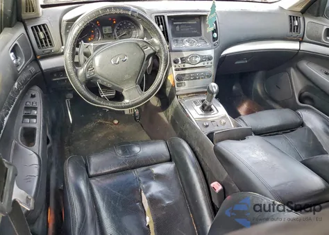 2010 Infiniti G37 z USA, uszkodzony, nr VIN JN1CV6AR3AM254765